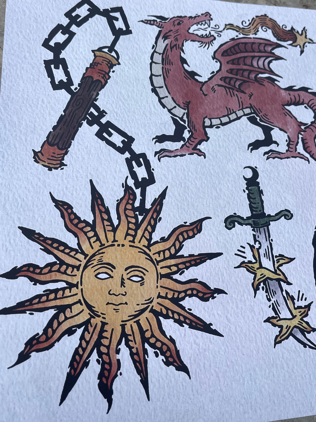 Celestial Fantasy Flash Sheet