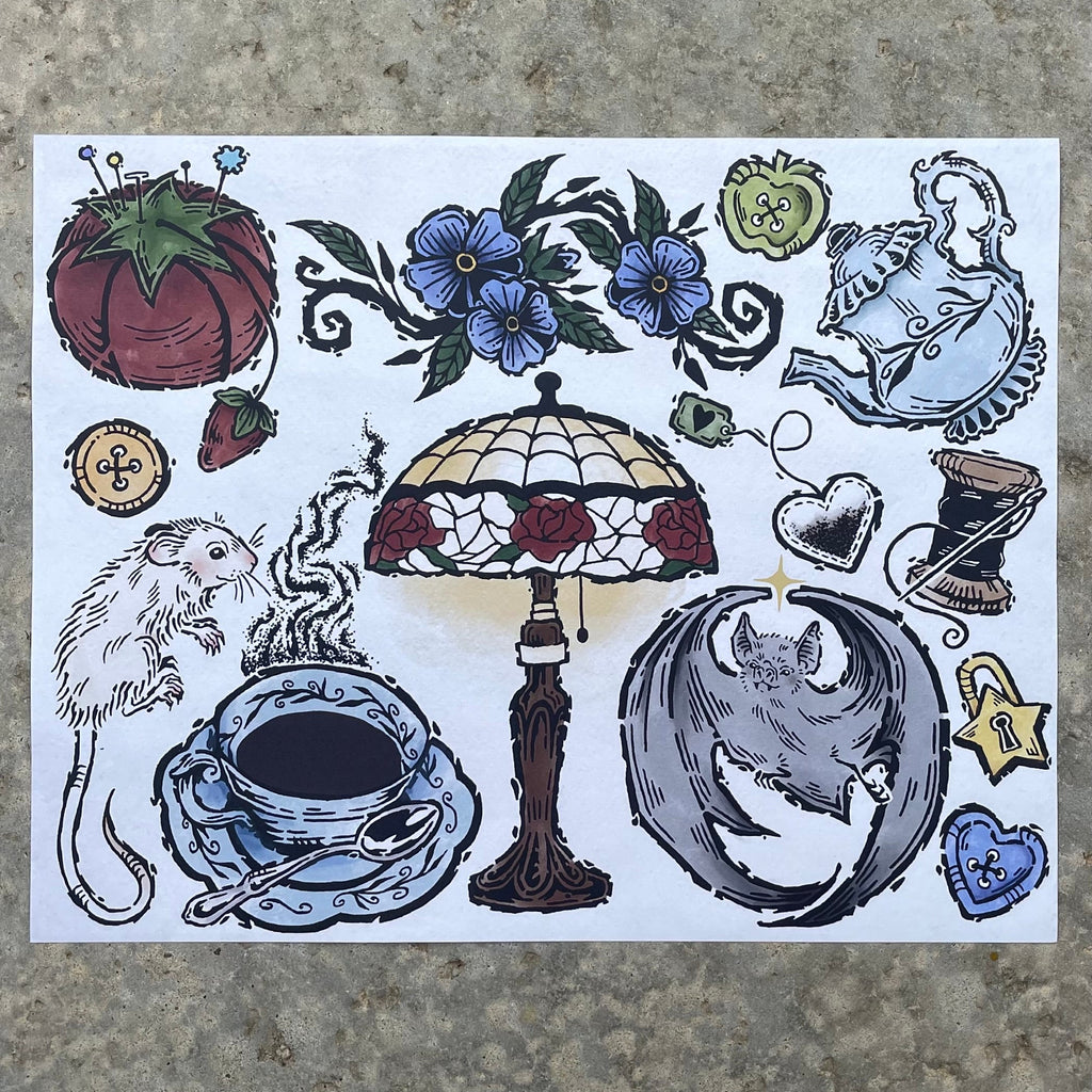 Full of Whimsy Flash Sheet