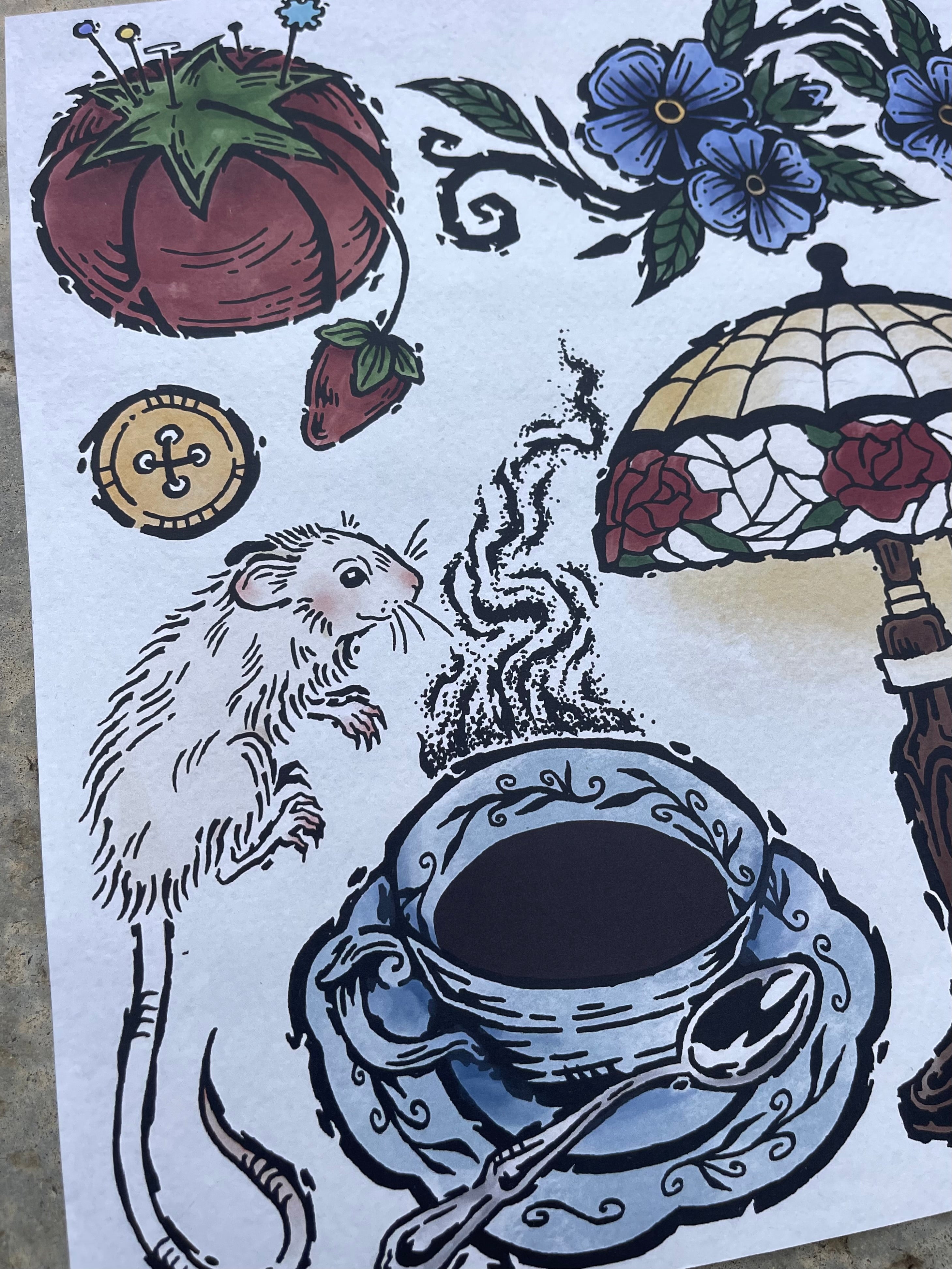 Full of Whimsy Flash Sheet