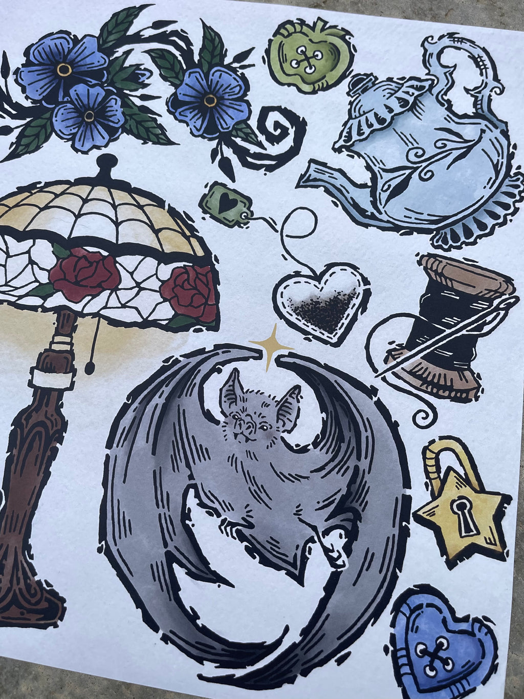 Full of Whimsy Flash Sheet